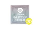 Yellow Glitter Bombs - Set of 20