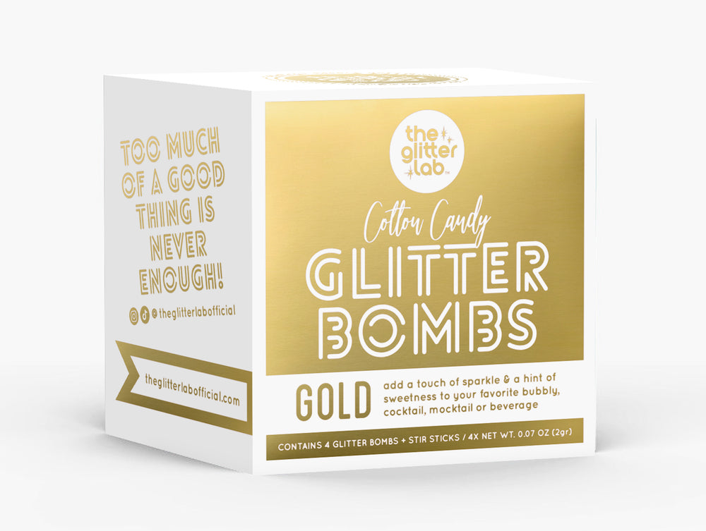 Gold Glitter Bombs